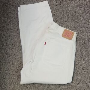 White Levis Jeans